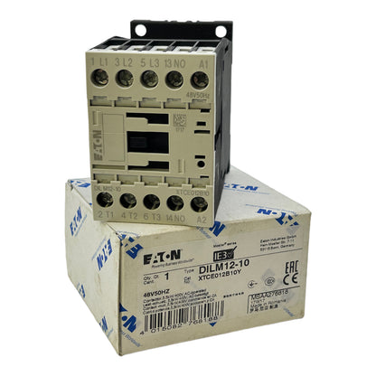 Eaton DILM12-10 circuit breaker 48V 50Hz 3-pole 8000V 250V DC 
