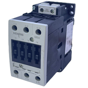 Siemens 3RT1034-1AG24 power contactor AC-3 32A 15kW/400V AC 110V 50/60 Hz 2NO+2NC 