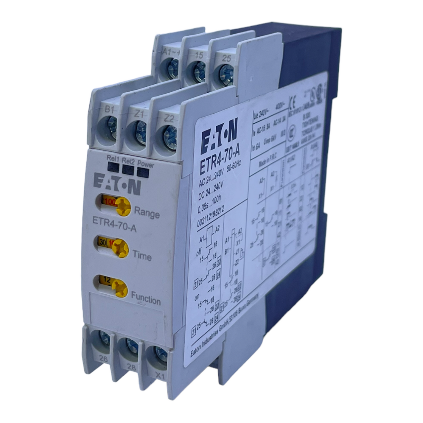 Eaton ETR4-70-A multifunctional relay 24…240V AC/DC 50-60Hz 