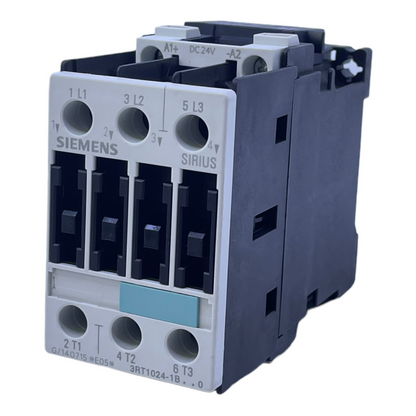 Siemens 3RT1024-1B...0 power contactor 24…48V AC 24…70V DC 