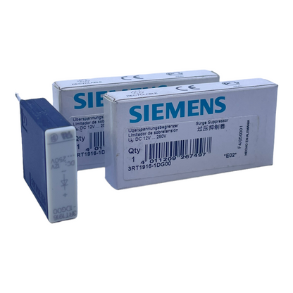 Siemens 3RT1916-1DG00 surge suppressor VE: 2 NEW