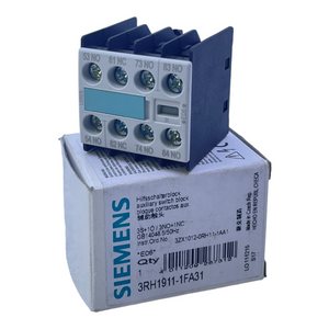 Siemens 3RH1911-1FA31 Hilfsschalterblock Neu