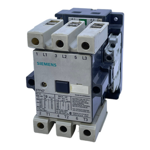 Siemens 3TF47 motor protection switch 230/220V 50H
