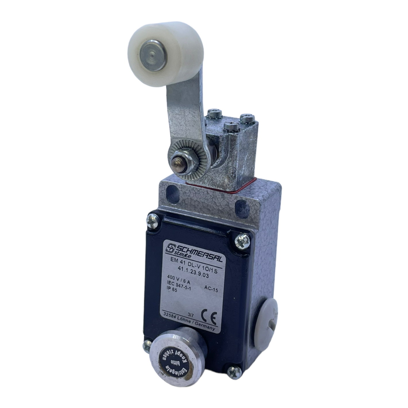 Schmersal EM41DL-V1Ö/1A 41.1-23.9.03 limit switch roller lever 400V 6A