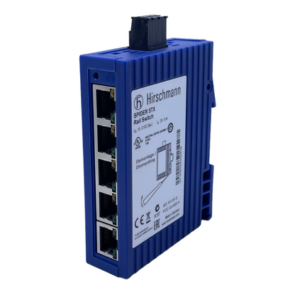 Hirschmann SPIDER 5TX Ethernet switch 9.6-32V DC 230-75mA 24V switch