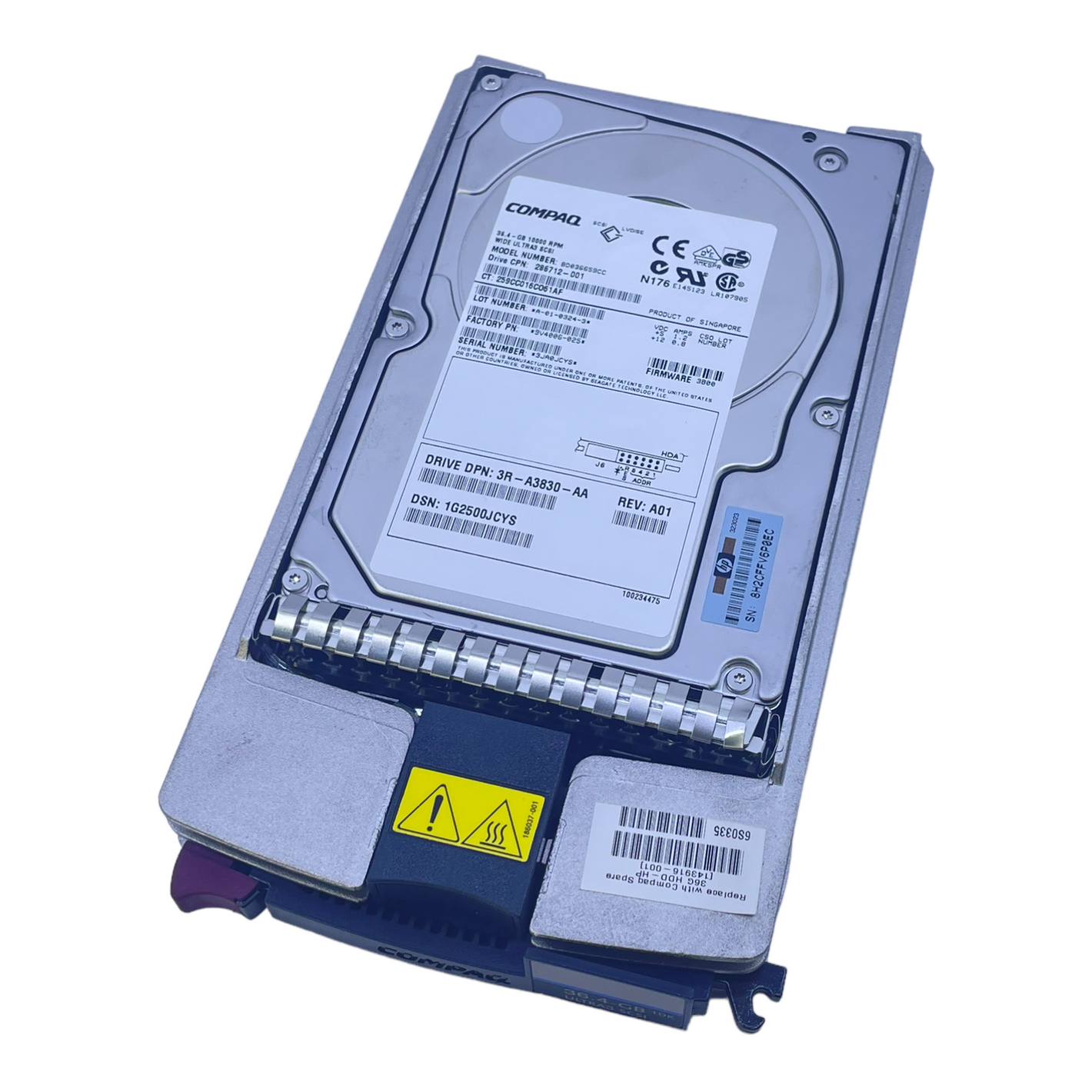 Compaq 36.4-GB Hard Drive Compaq 36.4-GB Hard Drive