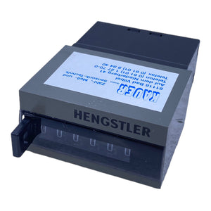 Kauer Hengstler 0.464.165 totalizer 4, 6 or 8 digits 230V AC 