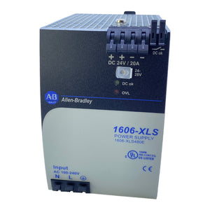 Allen-Brandley 1606-XLS480E Power Supply 480W 24-28V DC 100-240V AC 