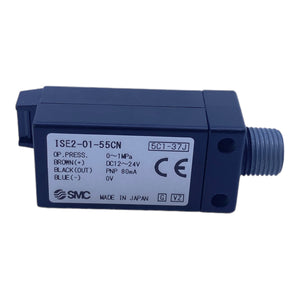 SMC ISE2-01-55CN digital pressure switch 12-24V DC 80mA 