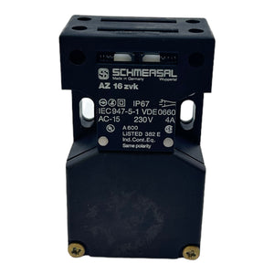 Schmersal AZ16zvk position switch AC-15 230V 4A IP67 switch 