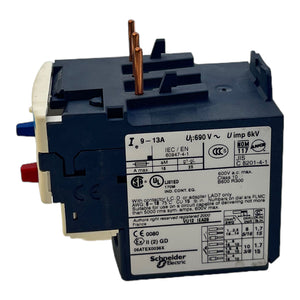 Telemecanique LRD16 Motor Protection Relay Ie: 9-13A Motor Protection Relay 