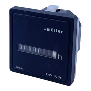 Müller BW40.X8 operating hour counter VE: 3pcs 