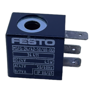 Festo MSFG-24/42-50/60-OD solenoid coil 34411 42 V AC: 50/60 Hz ± 10% IP65 PU:2 