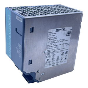 Siemens 6EP1333-3BA10 power supply 24V DC 5A 120-230V AC 2.2-1.2A 50-60Hz 