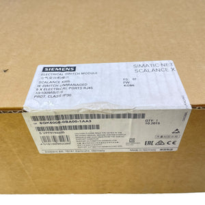 Siemens 6GK5005-0BA00-1AA3 Scalance Ethernet Schalter für industriellen Einsatz