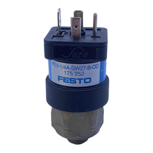 Festo PEV-1/4-A-SW27-B-OD pressure switch 175252 250V AC/DC 1....10 bar 15...145 psi 