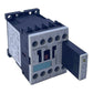Siemens 3RT1316-1BB40 power contactor +3RT1916-1JJ00 4-pole 24Vdc 9A 4kW 400V 