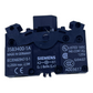 Siemens 3SB3204-6AA50 illuminated push button blue 125V 2.5W 