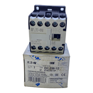 EATON DILEM-10 contactor 3-pole 230V AC 400V AC 9A 4kW 