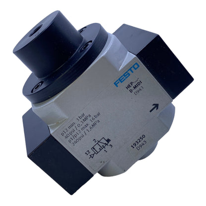 Festo HEP-...-D-MIDI On-off valve 193250 3…16bar, non-restrictable, pneumatic 