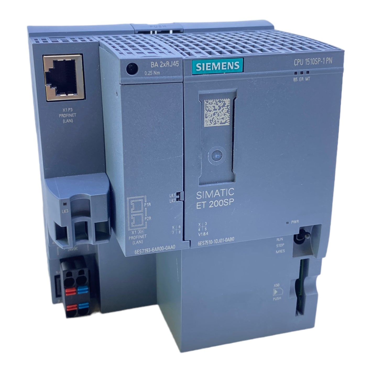 Siemens 6ES7510-1DJ01-0AB0 CPU + 6ES7193-6AR00-0AA0 