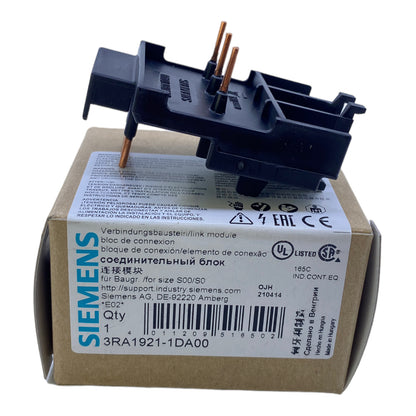 Siemens 3RA1921-1DA00 connection module 