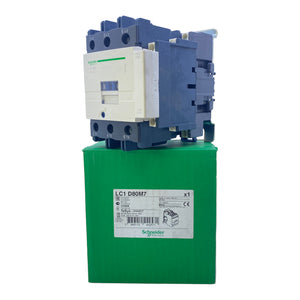 Schneider electric LC1D80M7 power contactor 200V AC 300V DC 690V AC 3-pole 45kW 