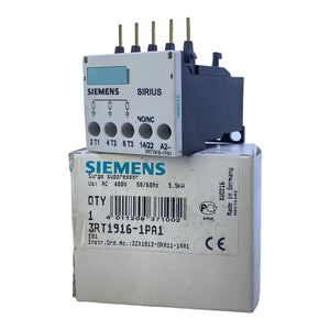 Siemens 3RT1916-1PA1 damping module 50 / 60 Hz 5.5 kW 400 V SIRIUS 