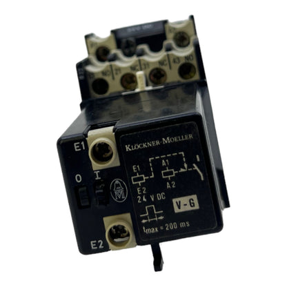 Klöckner Moeller DILR22-G + V-GDILR circuit breaker 