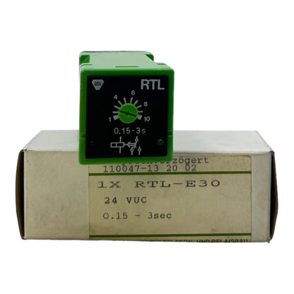 BTR RTL-E30 time relay 24V 250V 6A BTR time relay 