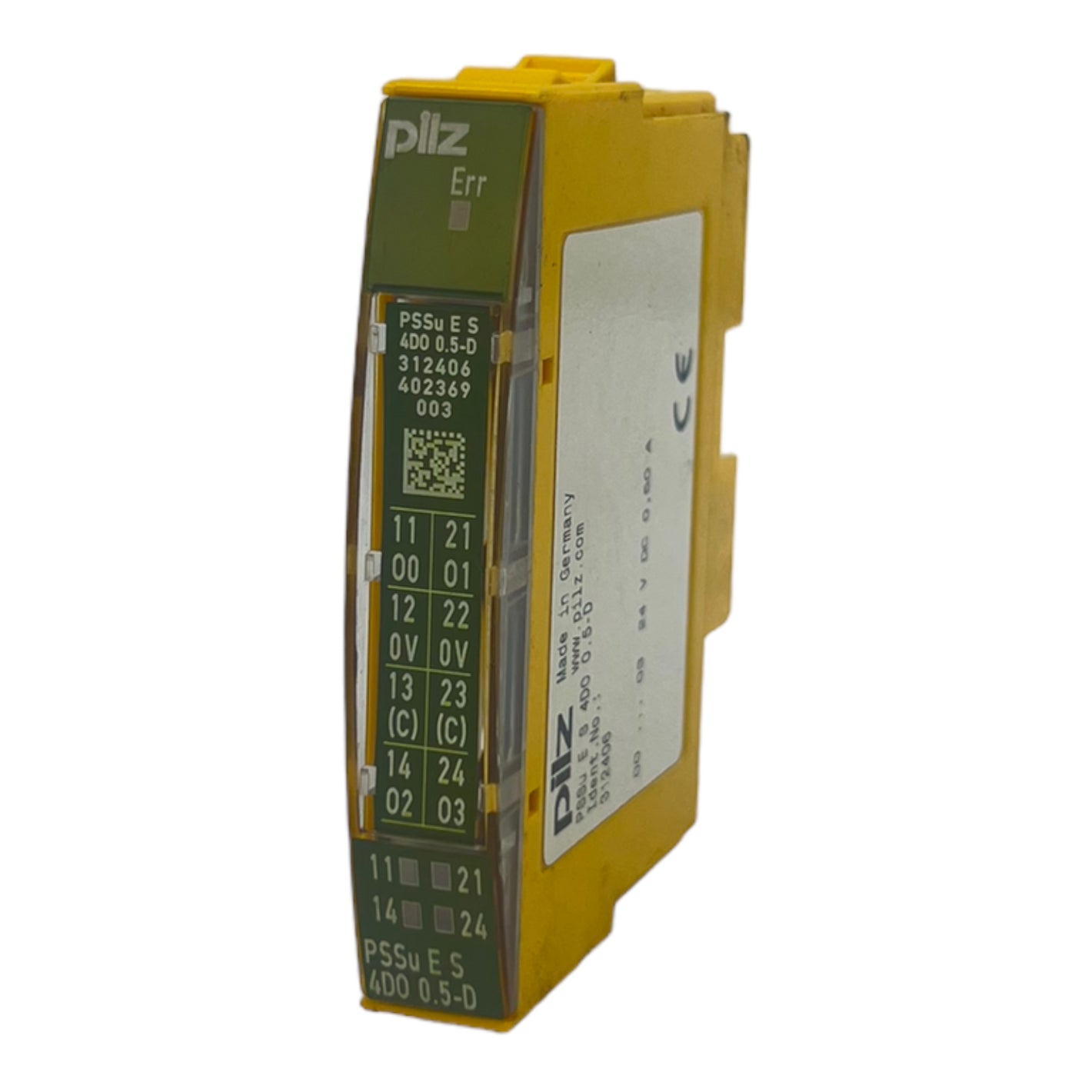 Pilz PSSuES4D00.5-D Elektronikmodul 312406 24V DC 0,50A Elektronikmodul