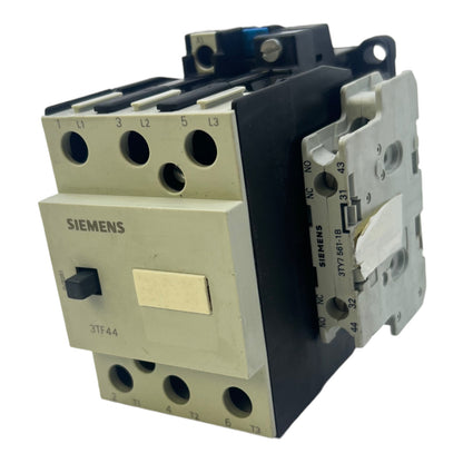 Siemens 3TF4422-0A power contactor +3TY7561-1B 240V 50Hz 288V 60Hz 