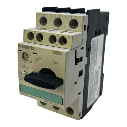 Siemens 3RV1421-4BA10 circuit breaker 50/60 Hz CAT.A / AC3 ​​400...690V 14...20A 