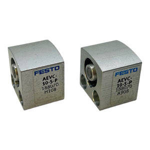 Festo AEVC-10-5-P short-stroke cylinder 188070 Pneumatic cylinder, 1.5 ... 8 bar 