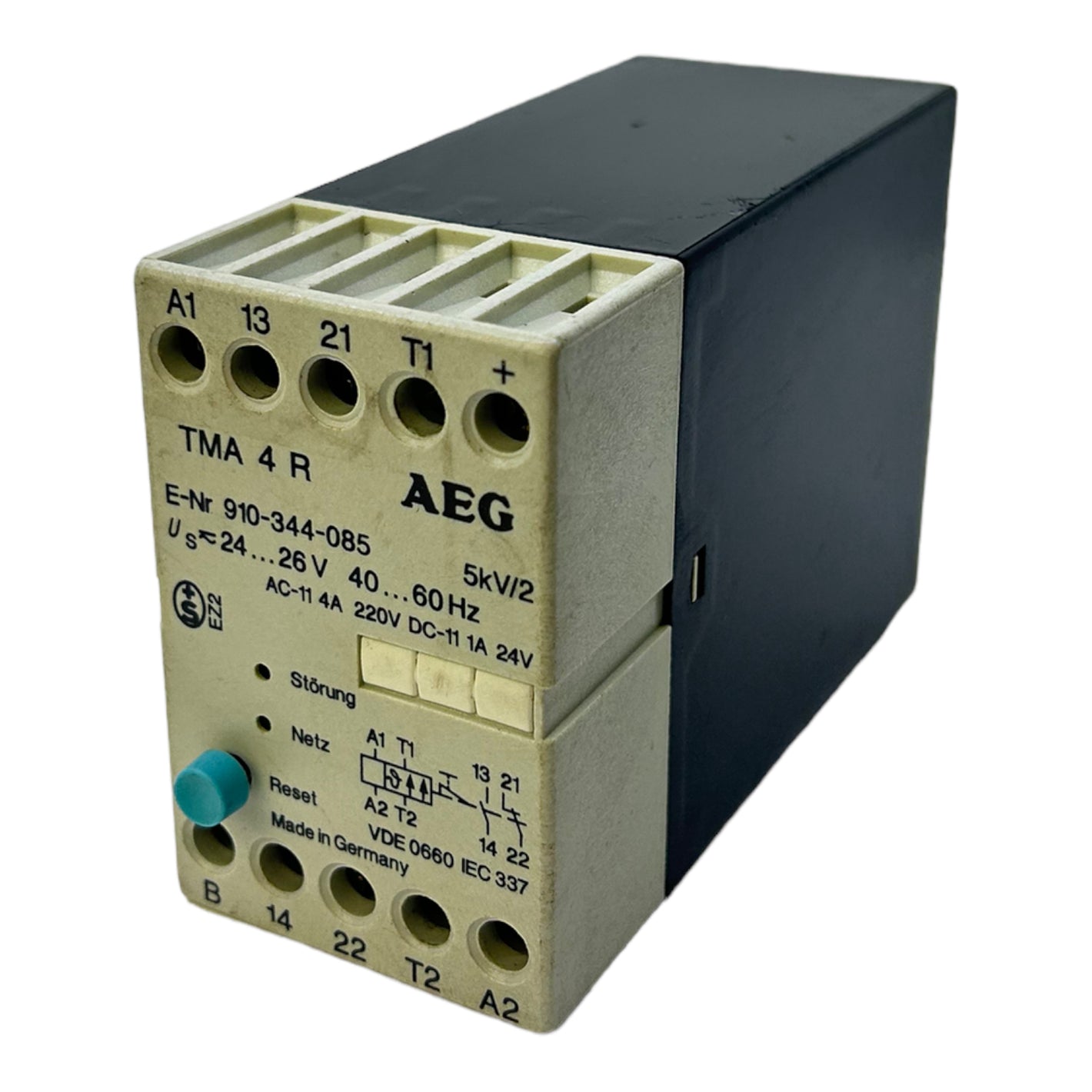 AEG TMA4R thermistor protection 910-344-085 24-26V 40-60Hz thermistor protection 