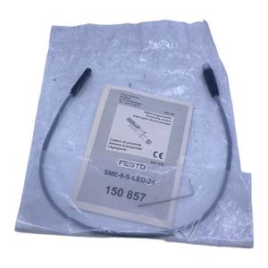 Festo SME-8-S-LED-24 proximity switch 150857 12-30V AC/DC IP67 3-PIN 