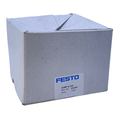 Festo QSMY-6-100 plug connection 130787 -0.95 to 6 bar -0.95 to 14 bar Pack: 100 pieces