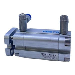 Festo ADVUL-12-25-PA pneumatic cylinder 156848 108W 1.5-10bar