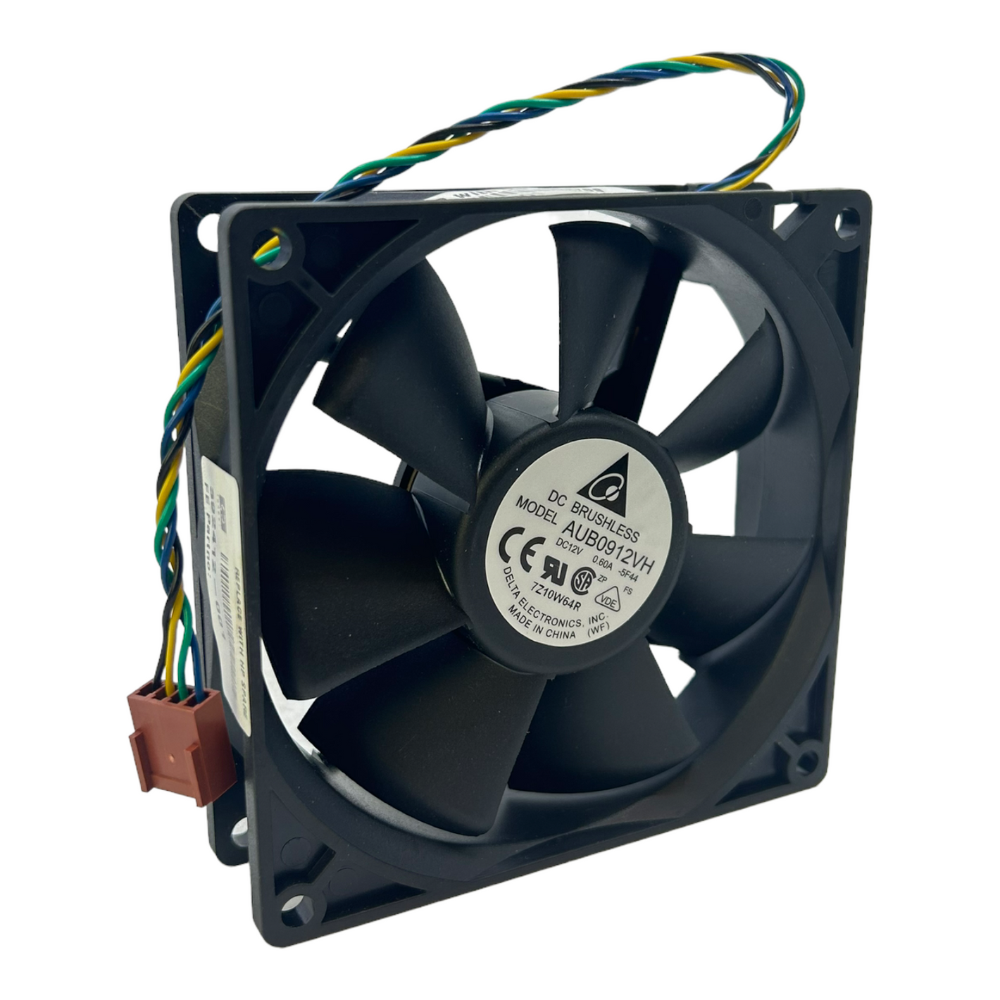 Delta Electronics AUB0912VH fan 12V DC 0.60A for industrial use fan