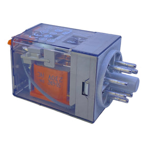 Finder 60.12.8.230.0040 plug-in relay 230V AC 50-60Hz 10A-250V 