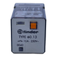 Finder 60.13.8.024.0040 relay 10A 250V Finder 60.13.8.024.0040 relay PU: 7 pieces