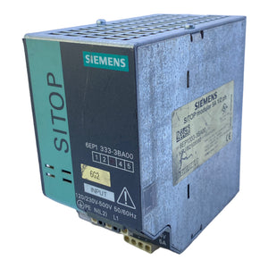 Siemens 6EP1333-3BA00 Power Supply 120-230V AC/230-500V AC 24V DC 5A 