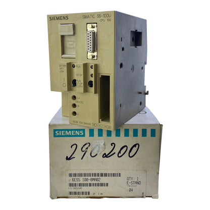Siemens 6ES5100-8MA02 control device 24V DC 