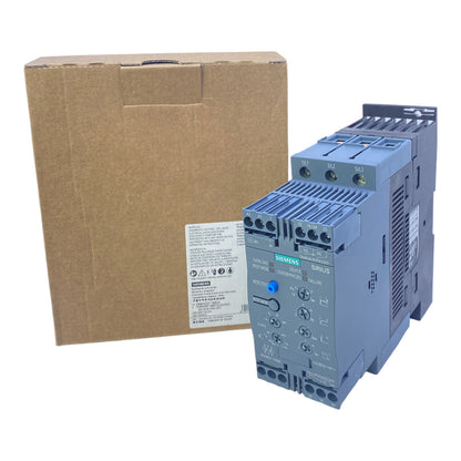 Siemens 3RW4037-1BB04 soft starter 3-phase 30kW 480V AC 63 A 