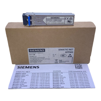 Siemens 6GK5992-1AM00-8AA0 plug-in transceiver 