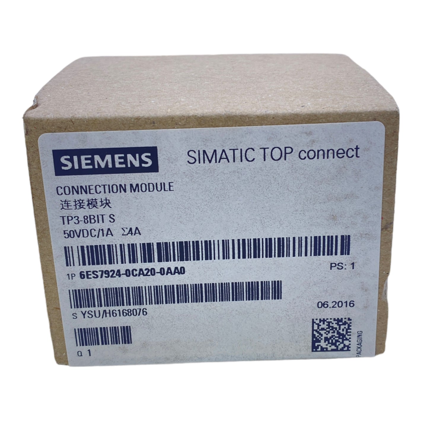 Siemens 6ES7924-0CA20-0AA0 connection module 