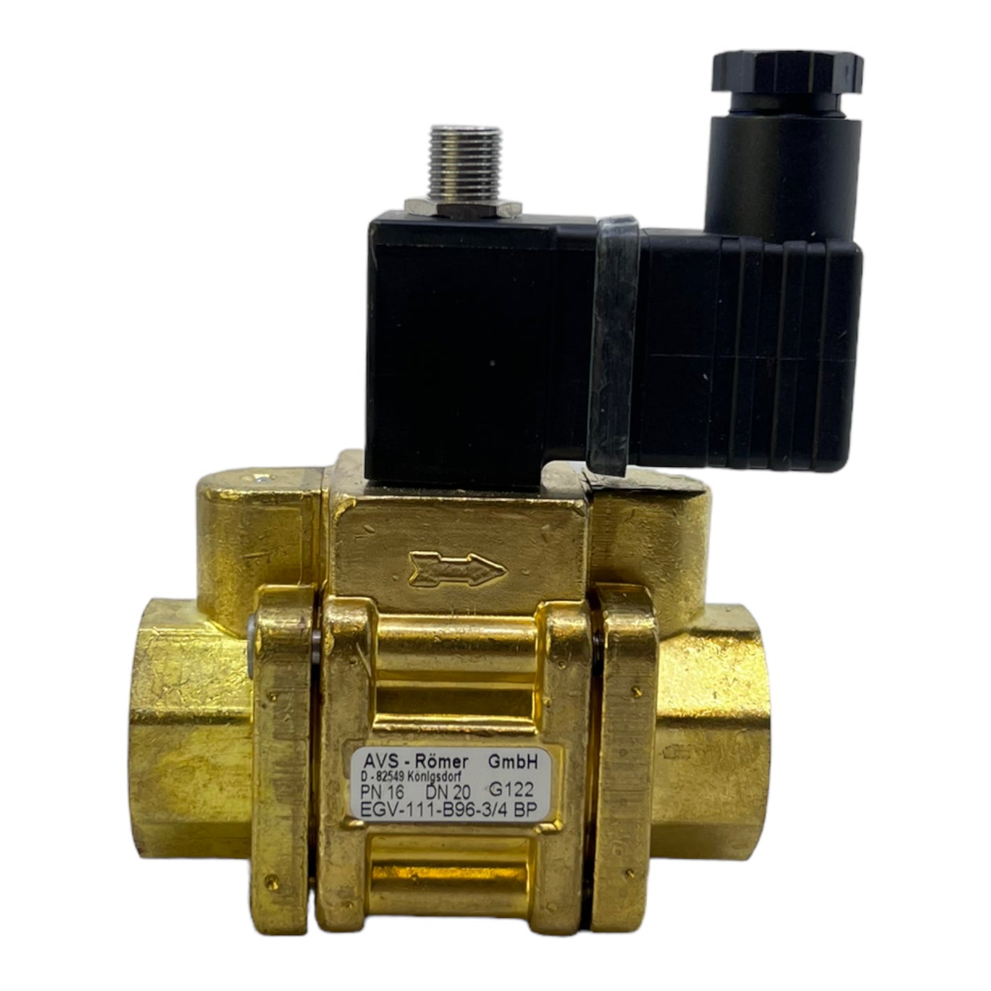 AVS Römer EGV-111-B96-3/4BP solenoid valve 24 V = 5 W 