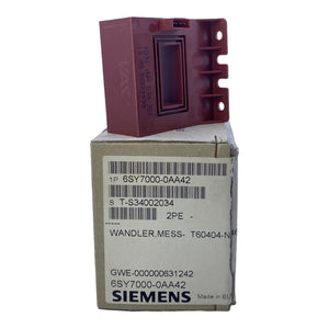 Siemens 6SY7000-0AA42 measuring transducer 