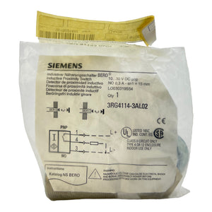 SIEMENS 3RG4114-3AL02 proximity switch 10...30V DC 