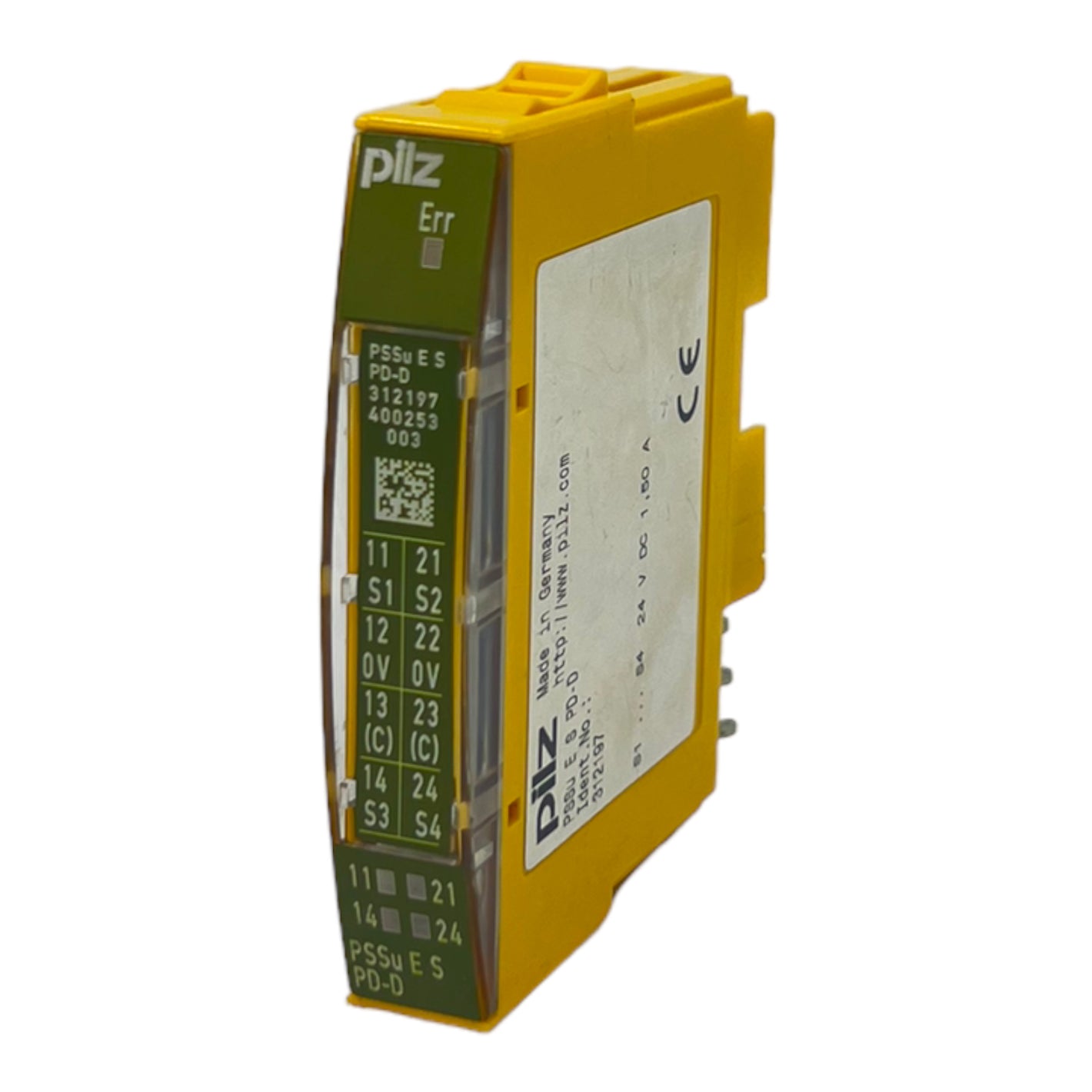 Pilz PSSuESPD-D distribution module 312197 24V DC 1.50A module Pilz 